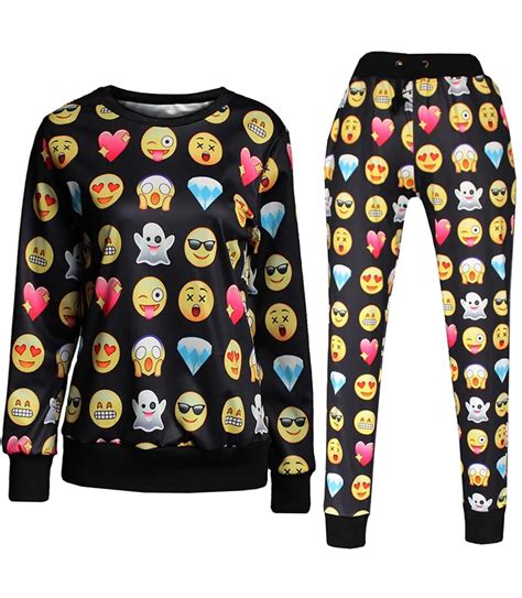 emoji joggers for women.